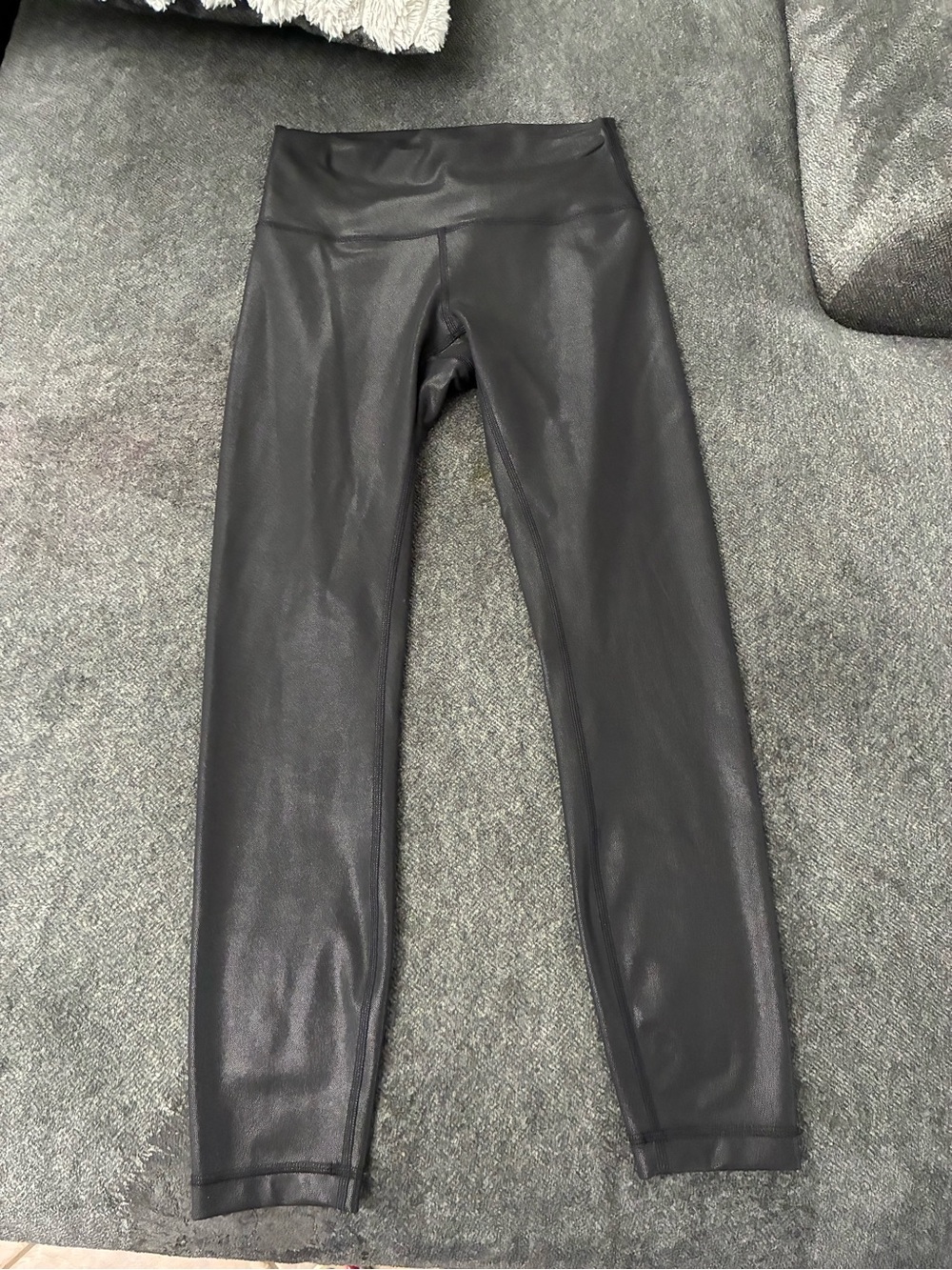 lululemon athletica Black Faux Look High-Rise Leggings